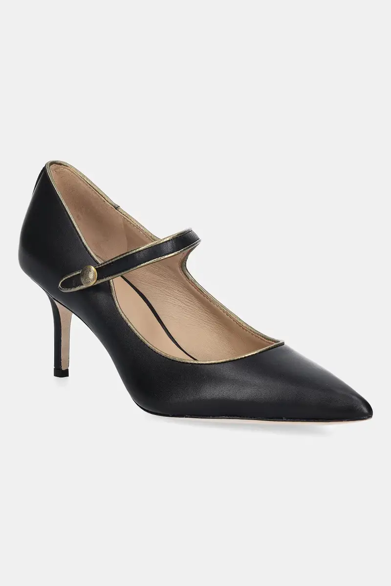 tacchi in pelle Lanette Mj2 Nero