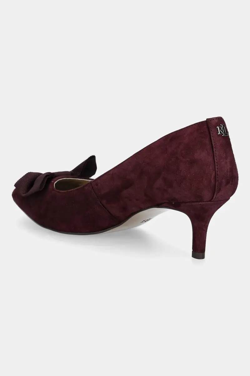 tacchi in pelle scamosciata Adrienne Bow colore violetto 802980116003 miniatura 3