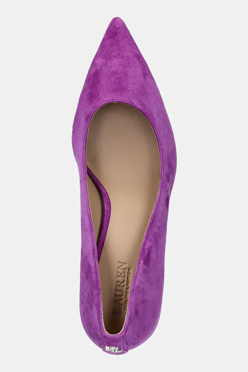 tacchi in pelle scamosciata Lanette colore violetto 802962173004 miniatura 4