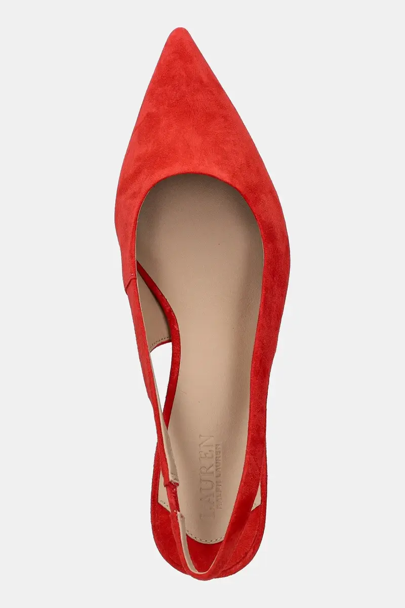 tacchi in pelle scamosciata Lolah II colore rosso 802959263005 miniatura 4