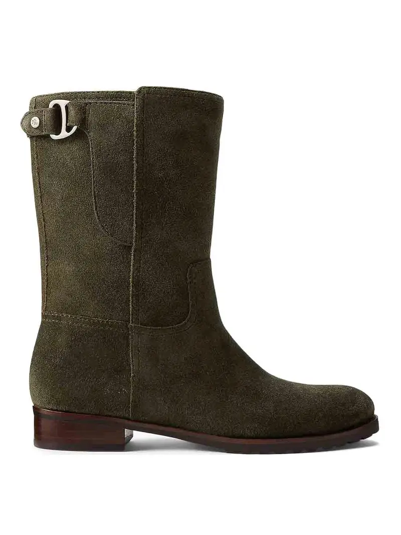 Tasha Stivali medi-Stivali medi Verde