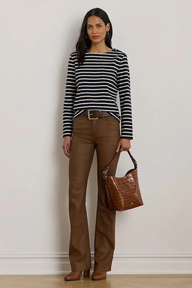 Lauren Ralph Lauren Top Donna Blu 3595712 miniatura 3