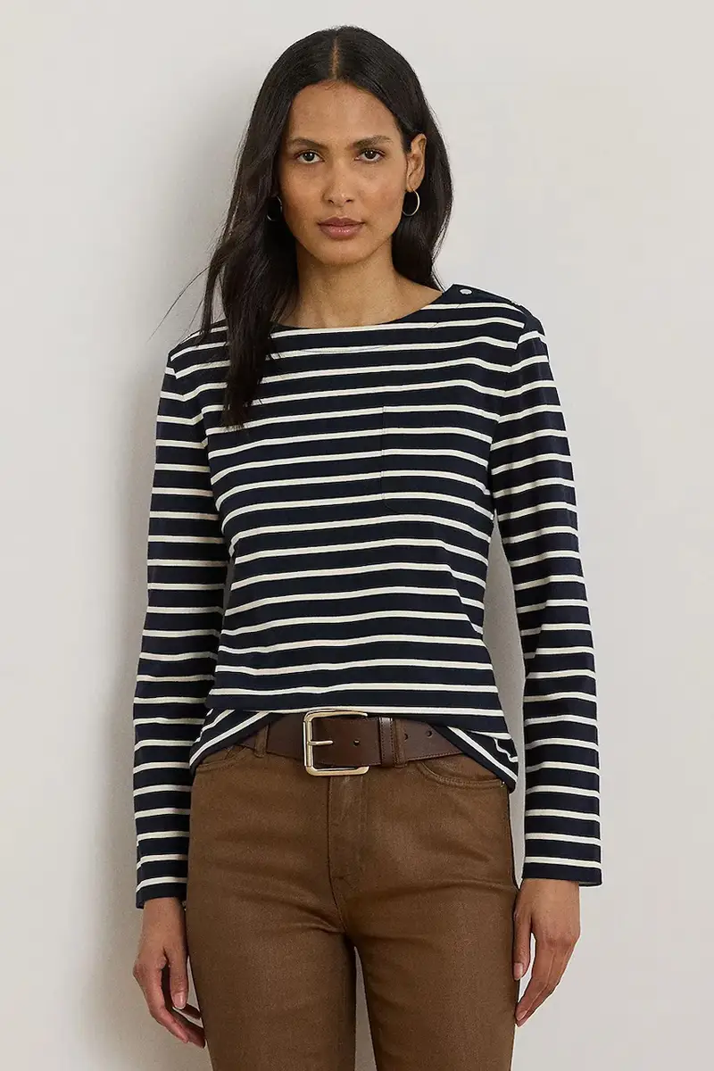 Lauren Ralph Lauren Top Donna Blu 3595712