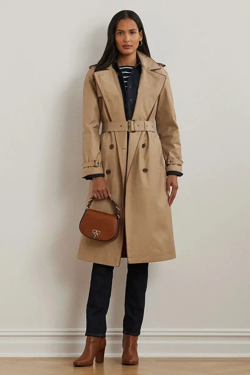 Lauren Ralph Lauren Trench Donna Beige 2212423