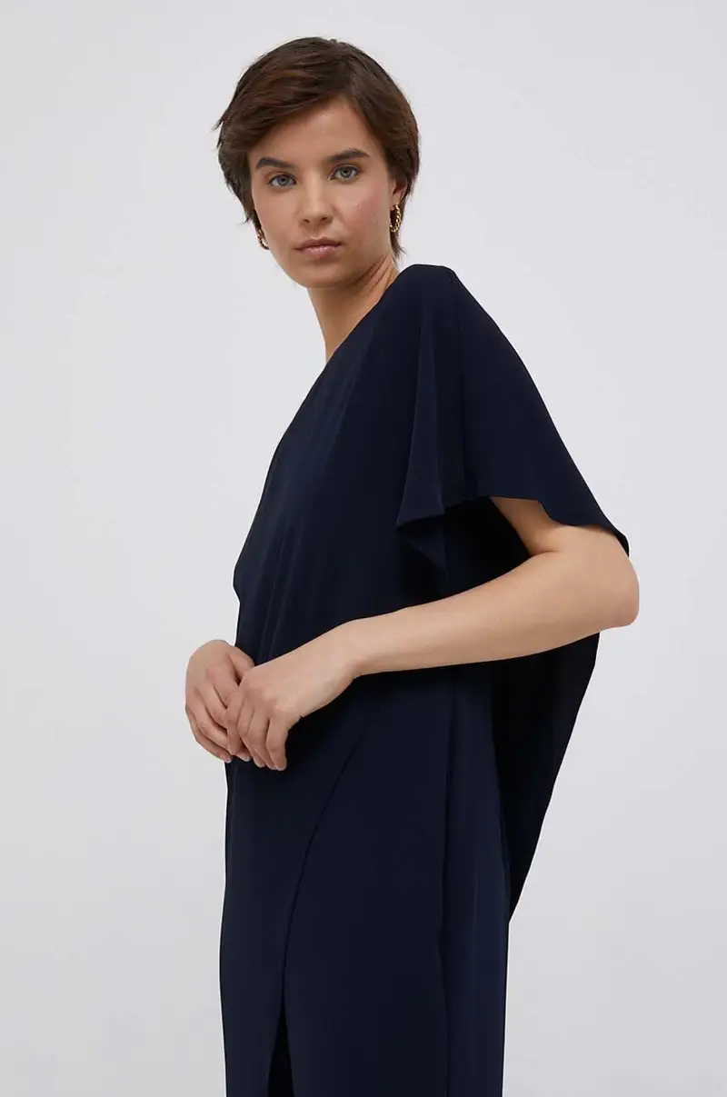 tuta elegante Blu navy miniatura 4