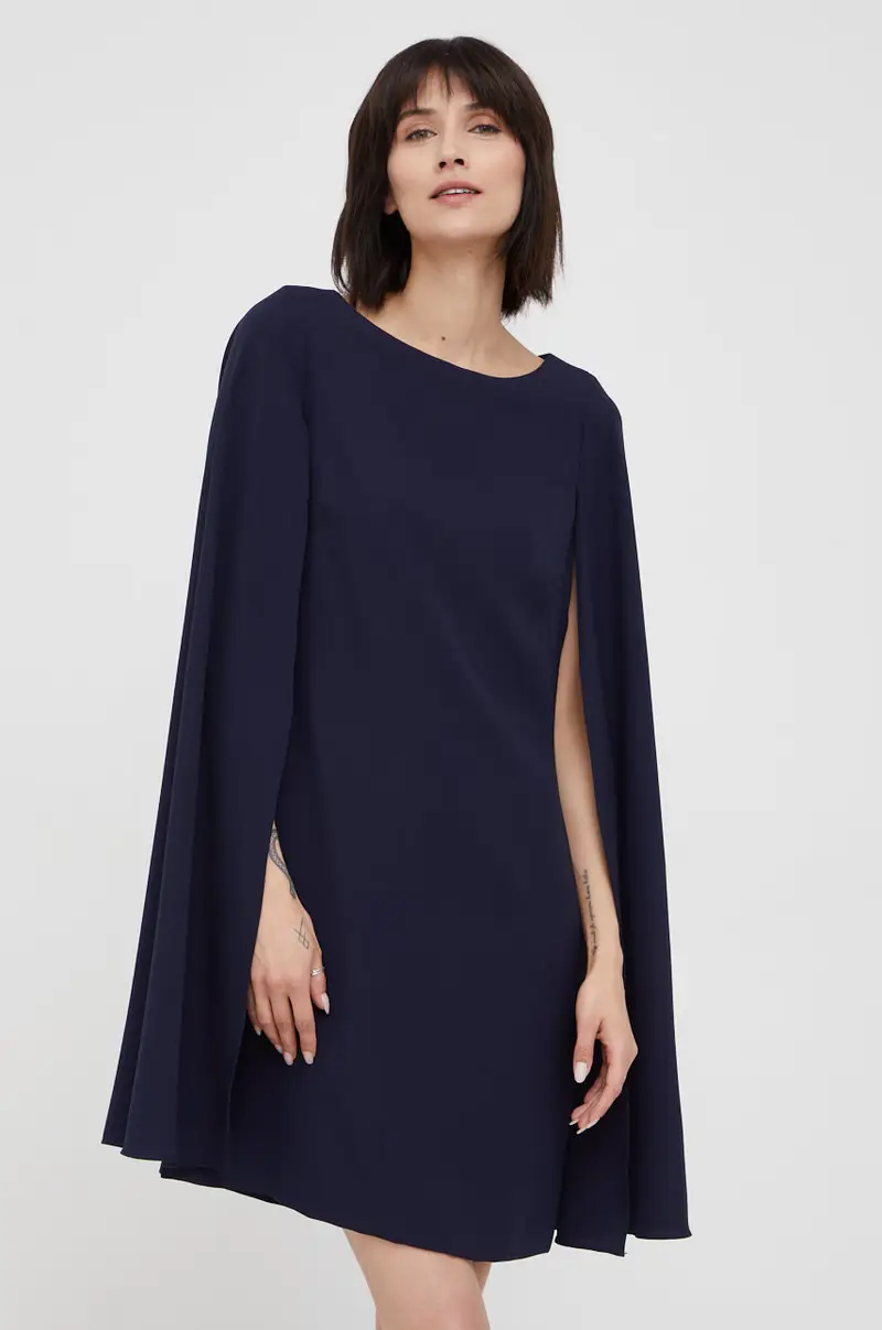 vestito Blu navy miniatura 4