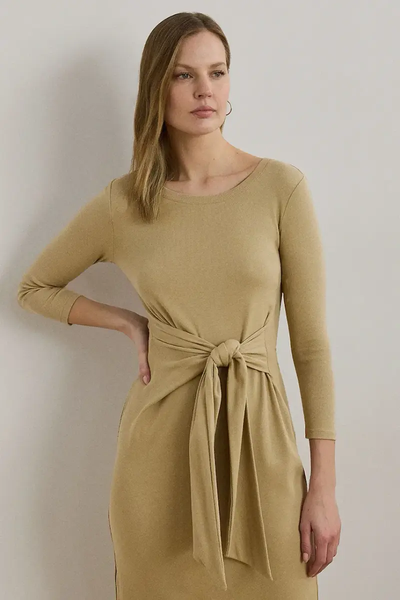 vestito colore beige 200973598 miniatura 3