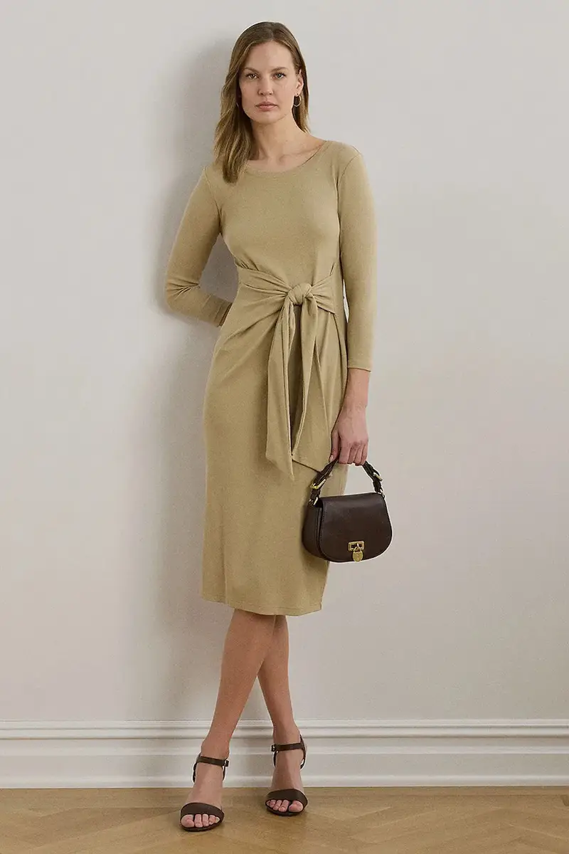 vestito colore beige 200973598