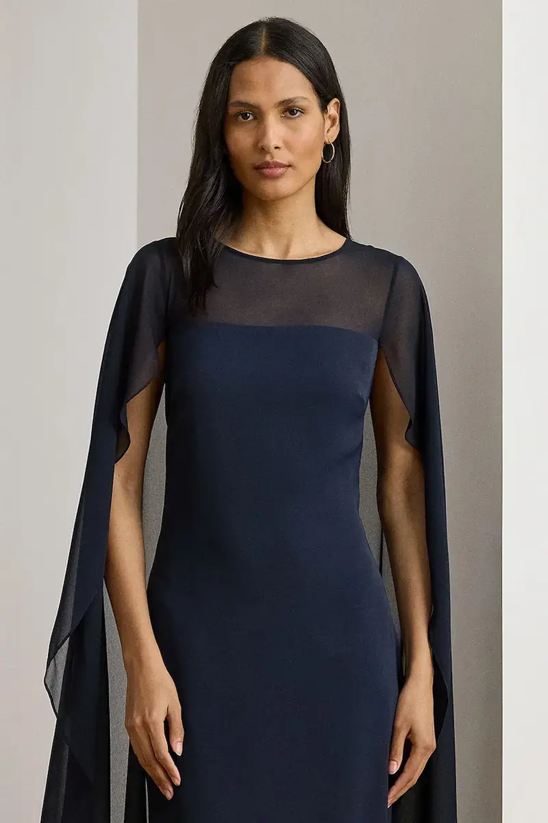 vestito colore nero 253951606 Blu navy miniatura 3