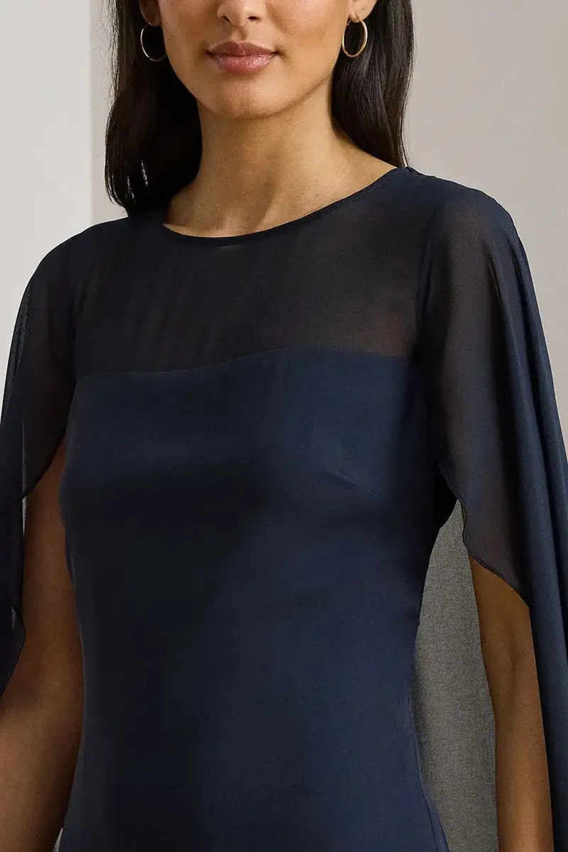 vestito colore nero 253951606 Blu navy miniatura 4