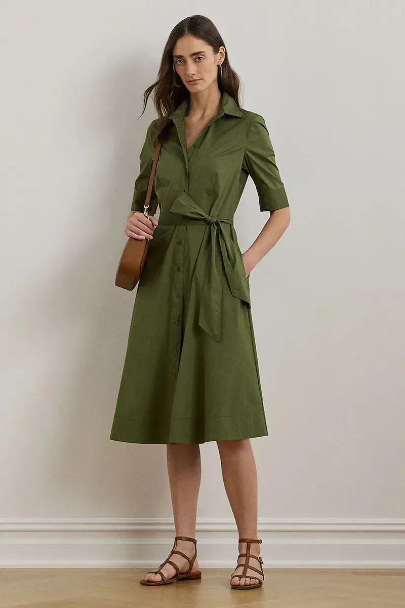 vestito colore verde