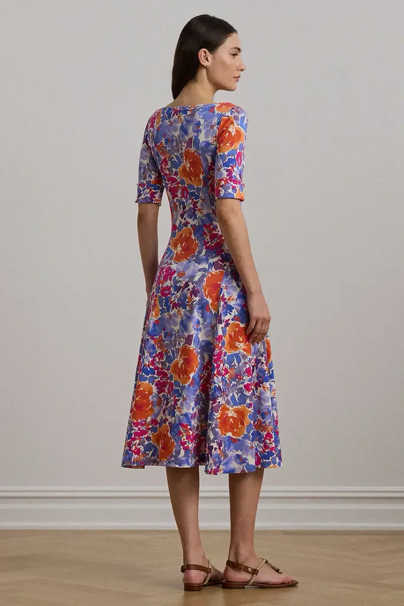 vestito in cotone colore bianco 250972596 miniatura 2