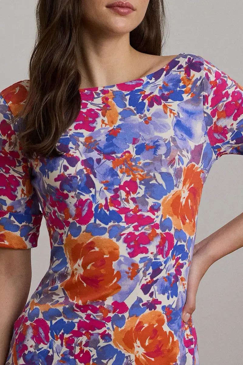 vestito in cotone colore bianco 250972596 miniatura 4