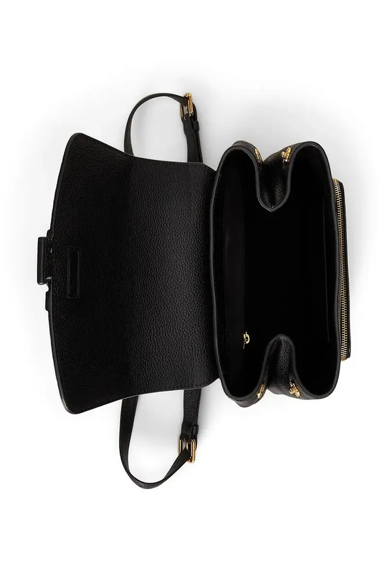 zaino in pelle donna colore nero 431969355 miniatura 4