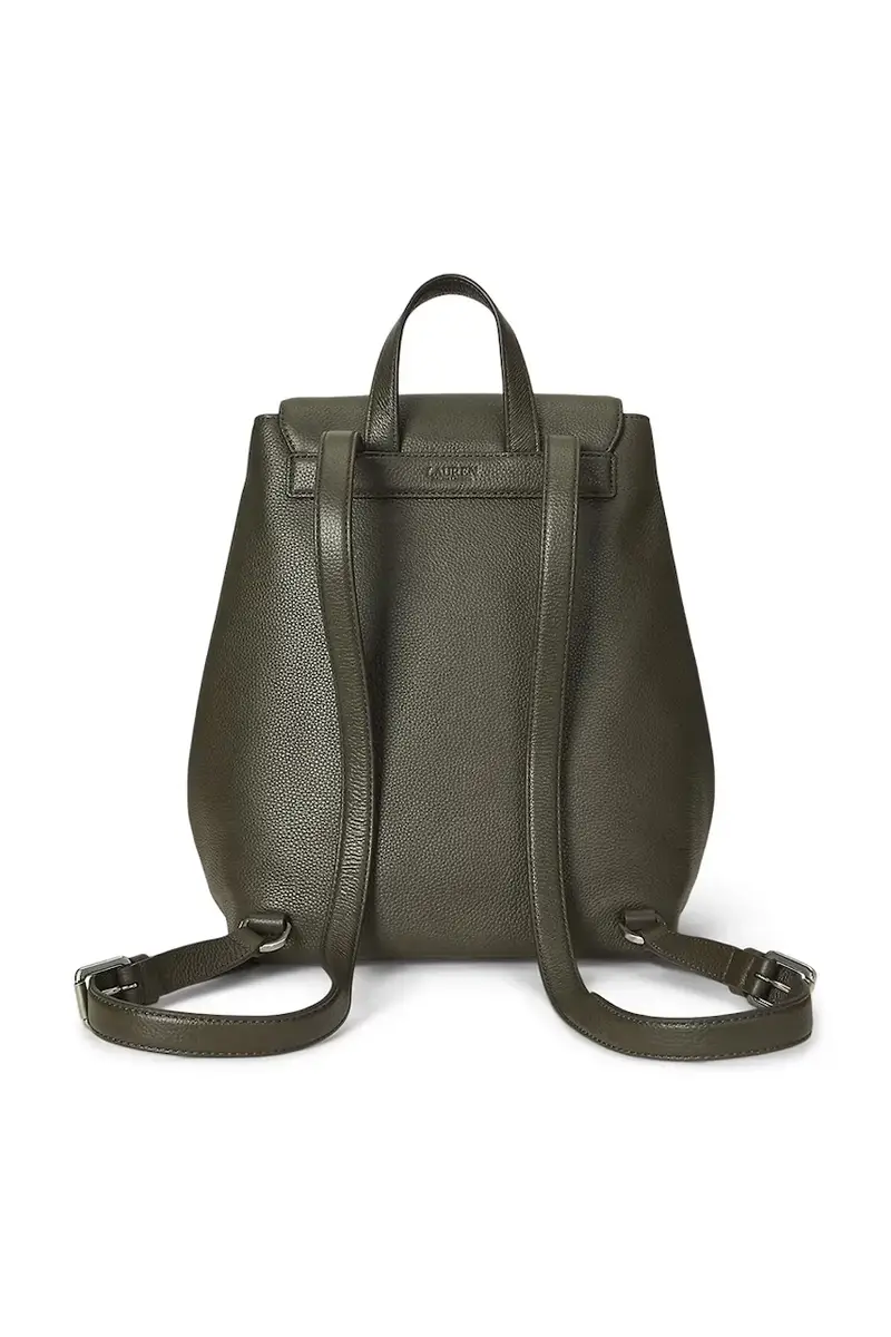 zaino in pelle donna colore verde 431969355 miniatura 3