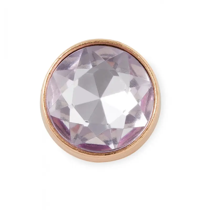 Lavendar circle gem