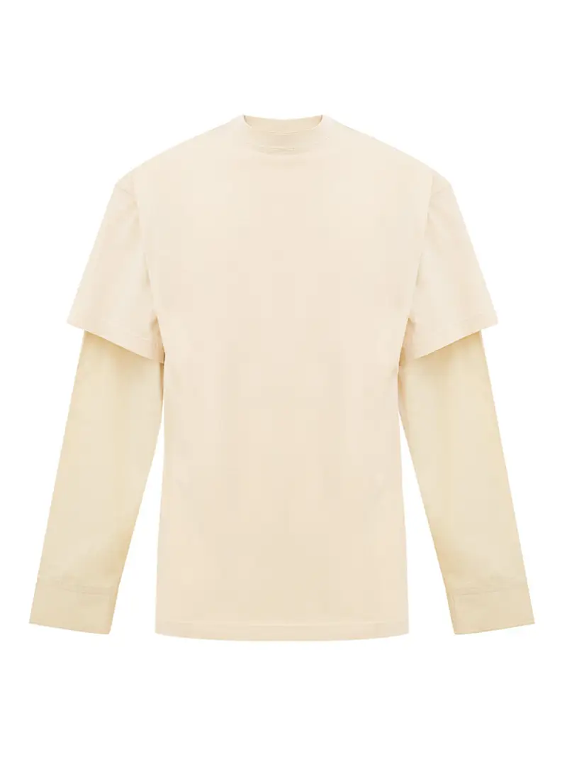 Balenciaga T-shirt Crema 1180406