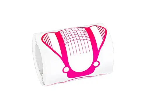 100 Cartine per ricostruzione Nail Forms Farfalla LCI