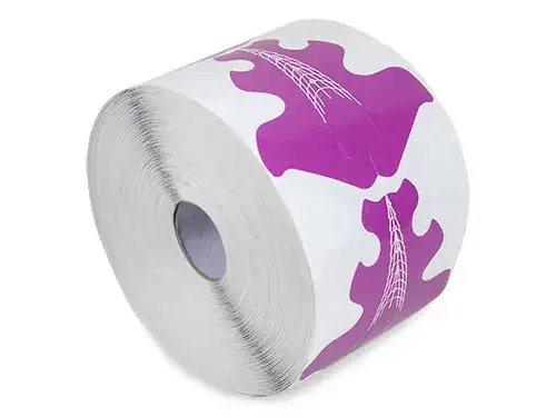 500 Cartine per ricostruzione Nail Forms Stiletto LCI