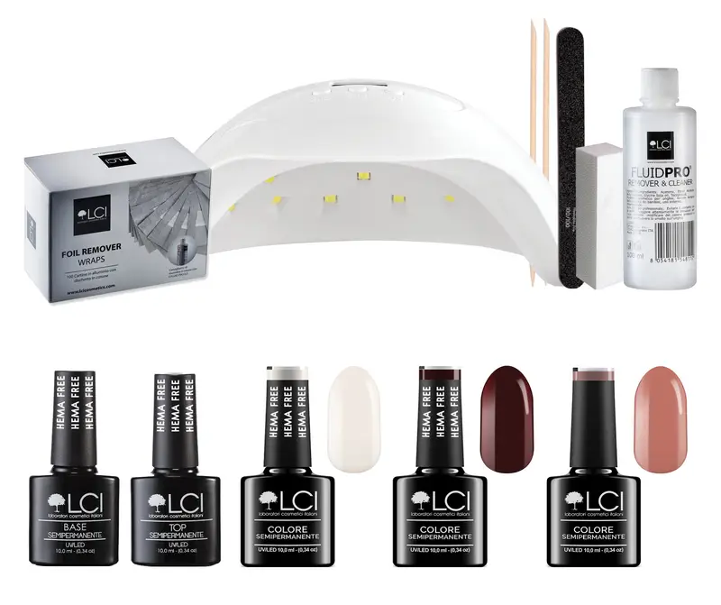 Kit Semipermanente - Hema Free LCI - 3 Colori - HF01