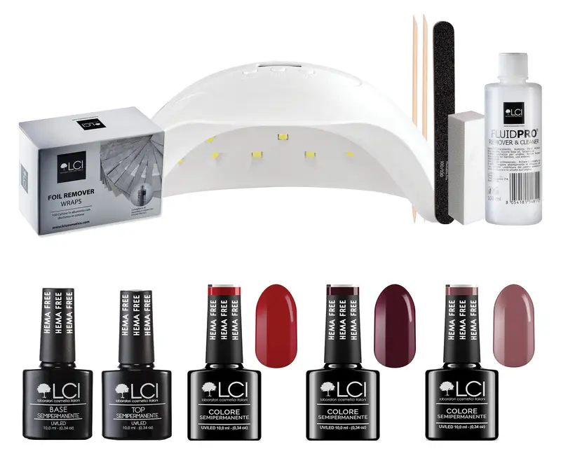 Kit Semipermanente - Hema Free LCI - 3 Colori - HF03