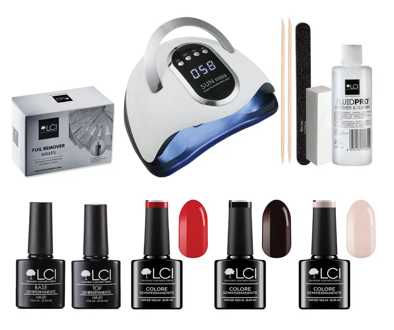 Kit Semipermanente LCI - 3 Colori - BEST vers. X10 MAX