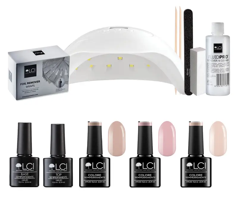 Kit Semipermanente LCI - 3 Colori - SKIN
