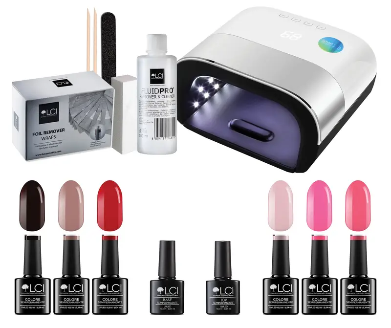 Kit Semipermanente LCI - 6 Colori - PRO