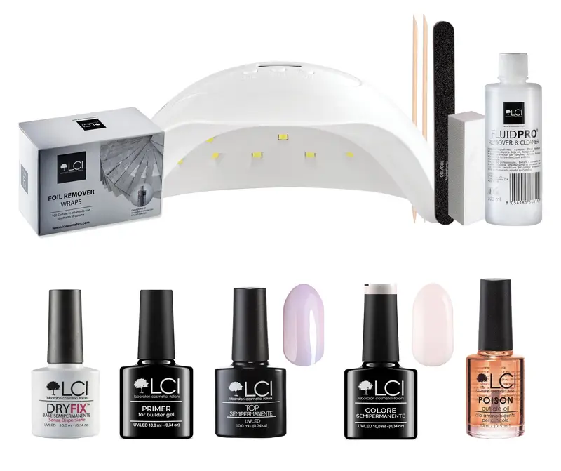 Kit Semipermanente Lip Gloss Effect LCI - Glossy Pink