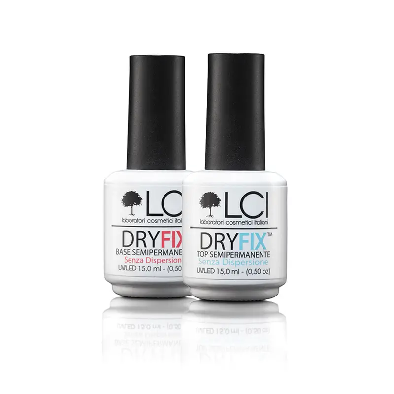 LCI Combo Pack Base Coat DryFix 15 ml + Top Coat DryFix 15 ml