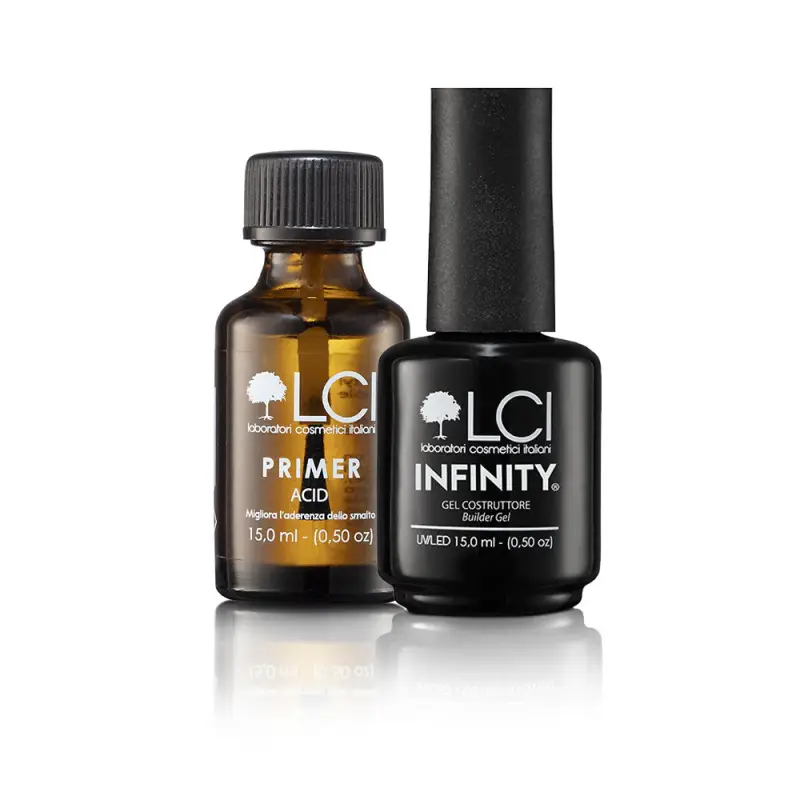 LCI Combo Pack Infinity Builder Gel 15 ml + Acid Primer 15 ml