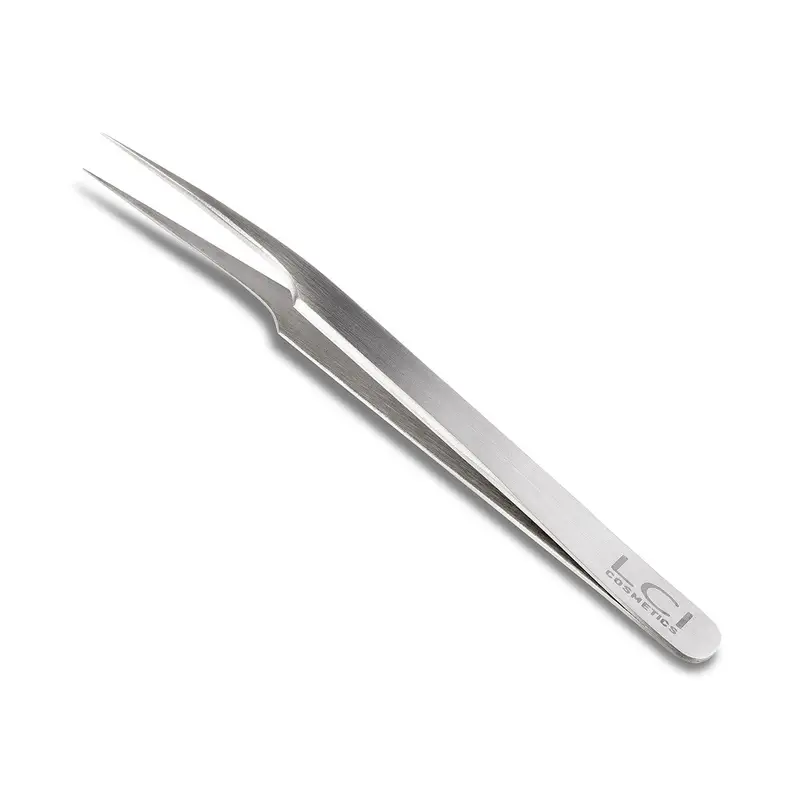 Pinzetta in acciaio di precisione curva - LCI