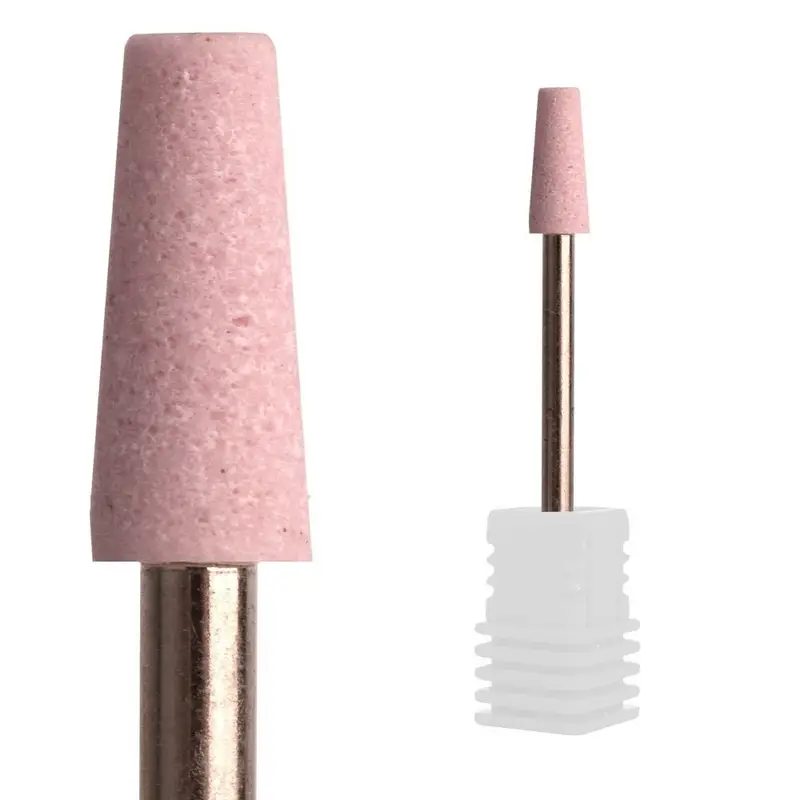 Punta LCI in pietra a Cono piatto - Media abrasività