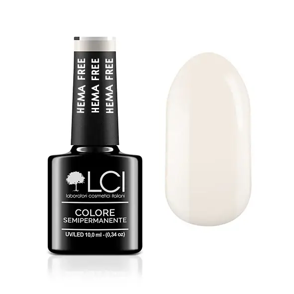 Smalto Semipermanente - Hema Free LCI - Bianco Latte
