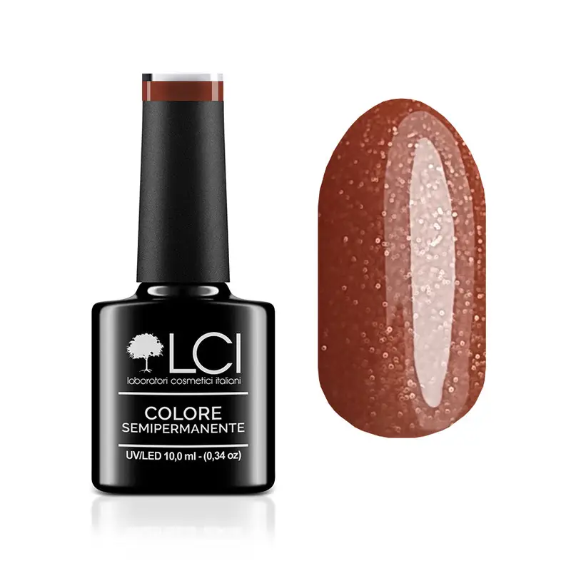 Smalto Semipermanente LCI - COPPER COIN - Marrone