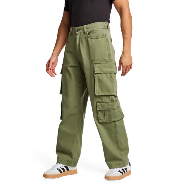 Baggy male Pantaloni - Verde - Foot Locker Green