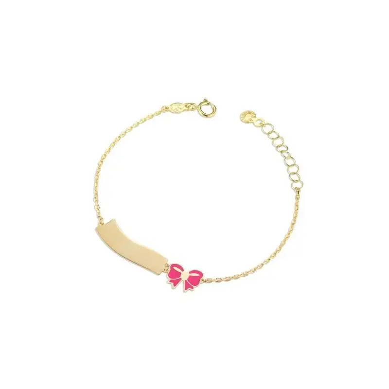 Bracciale Toys Con Fiocco E Targhetta Nuvola - Le Bebe