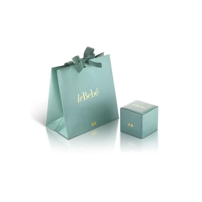 Ciondolo I Classici Con Sagoma Bimbo In Oro Giallo - Le Bebe miniatura 2