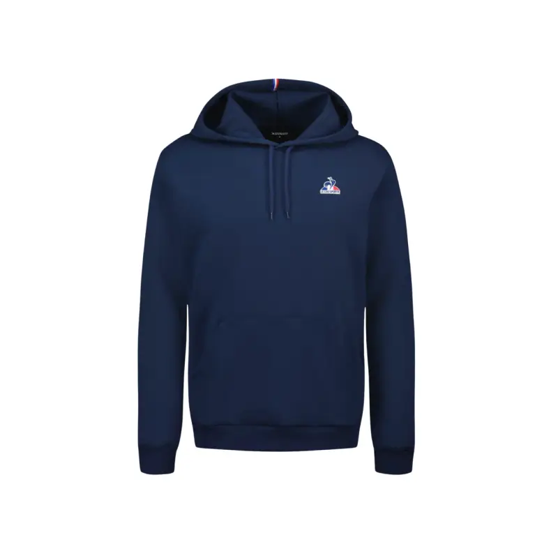 Felpa con cappuccio Le Coq Sportif ESS Hoody N°1 M dress blues - L