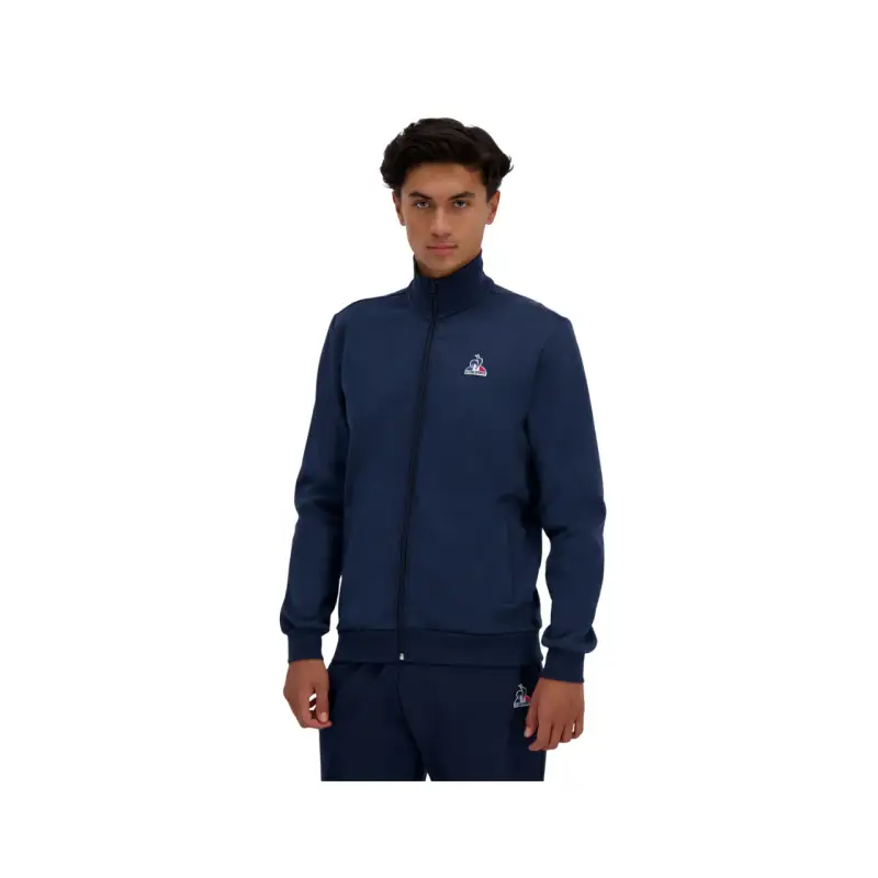 Felpa con zip Le Coq Sportif ESS FZ Sweat N°1 M dress blues - L