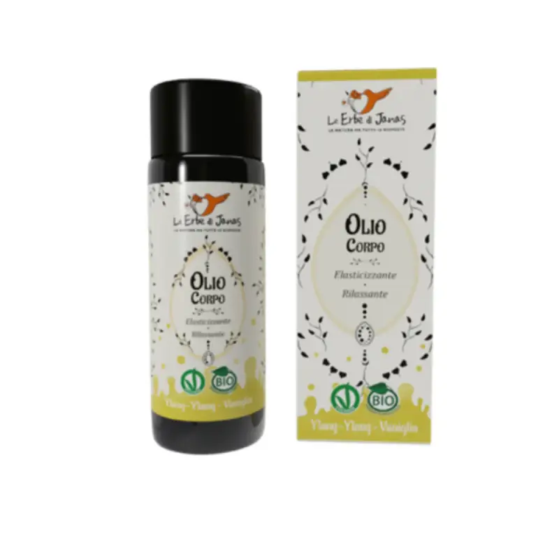 Olio Corpo all'Ylang Ylang e Vaniglia, 50 ml