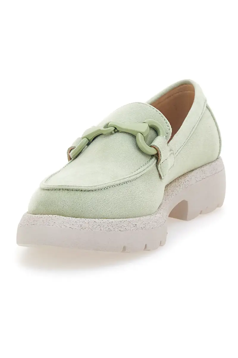 LE HAVRE PARIS Mocassini Verde 4053256 miniatura 3