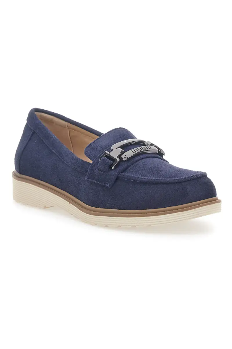 Mocassino Blu con Morsetto Le Havre Paris 526822 [NAVY] miniatura 2