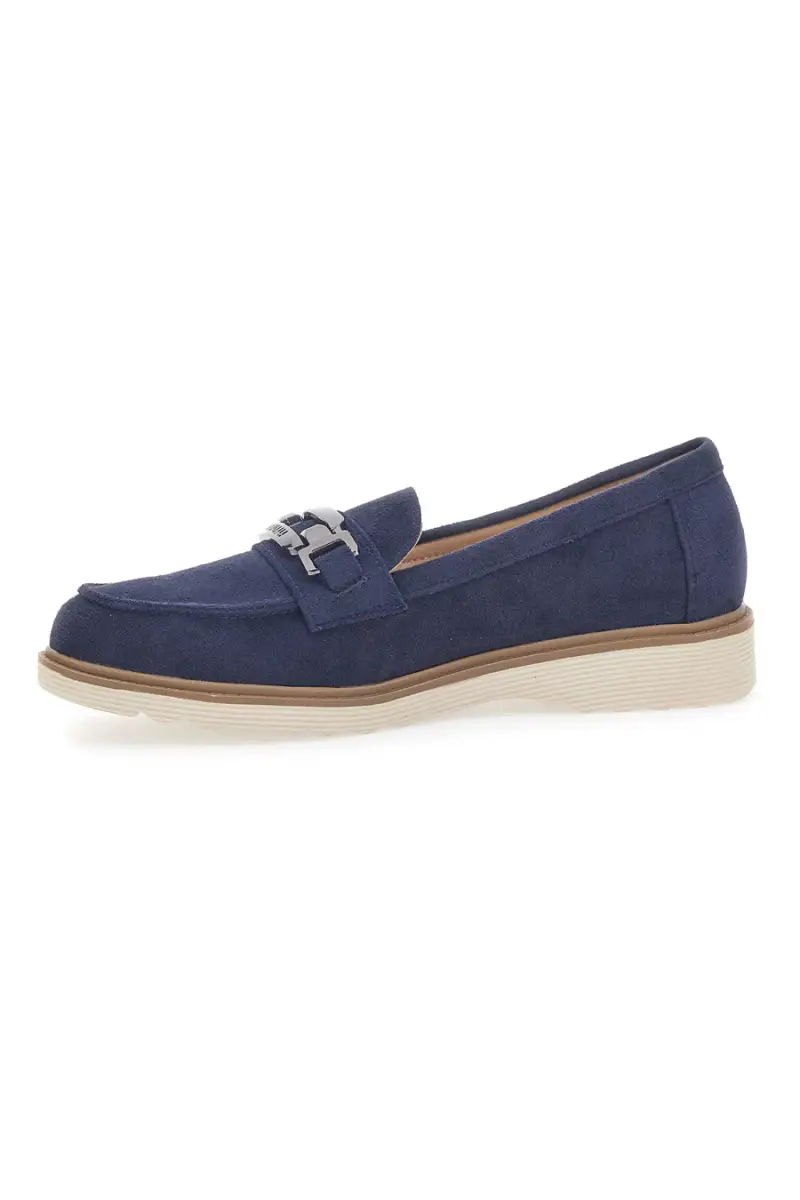 Mocassino Blu con Morsetto Le Havre Paris 526822 [NAVY] miniatura 4