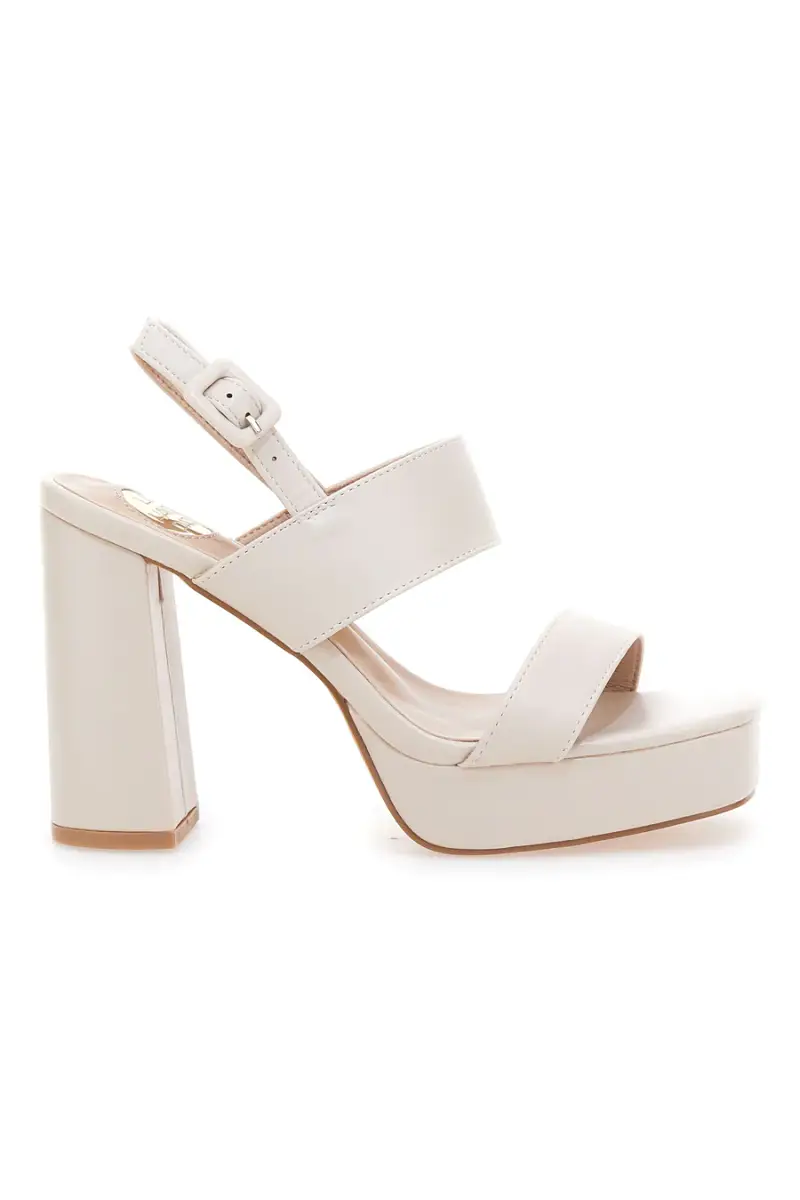 LE HAVRE PARIS Sandali con tacco Beige 3551430