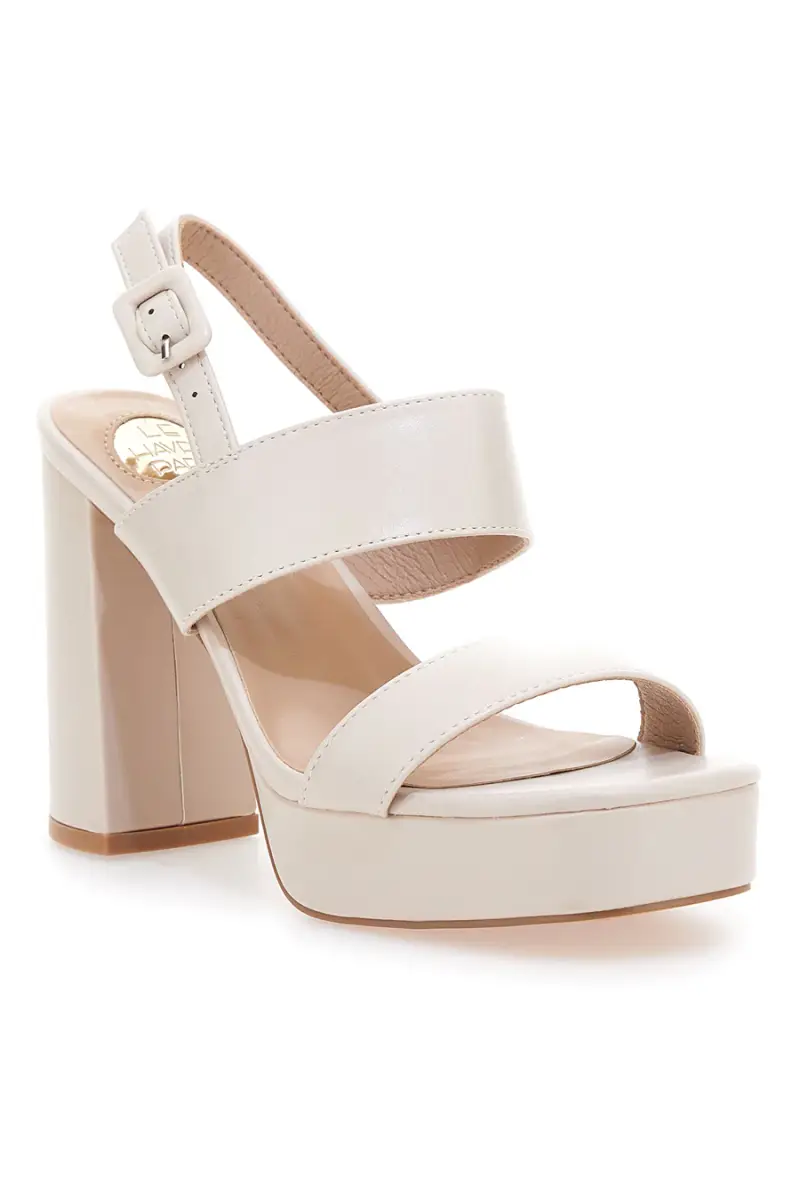 Sandali con tacco alti beige LE HAVRE 865 [BEIGE] miniatura 2