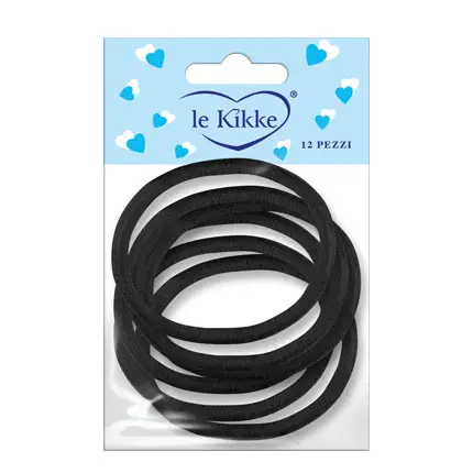 Elastici ecologici neri 4,5Ø