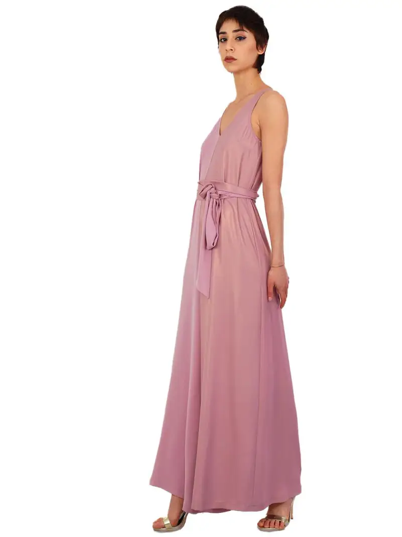 Tuta intera rosa con finish mezzo laminato miniatura 2