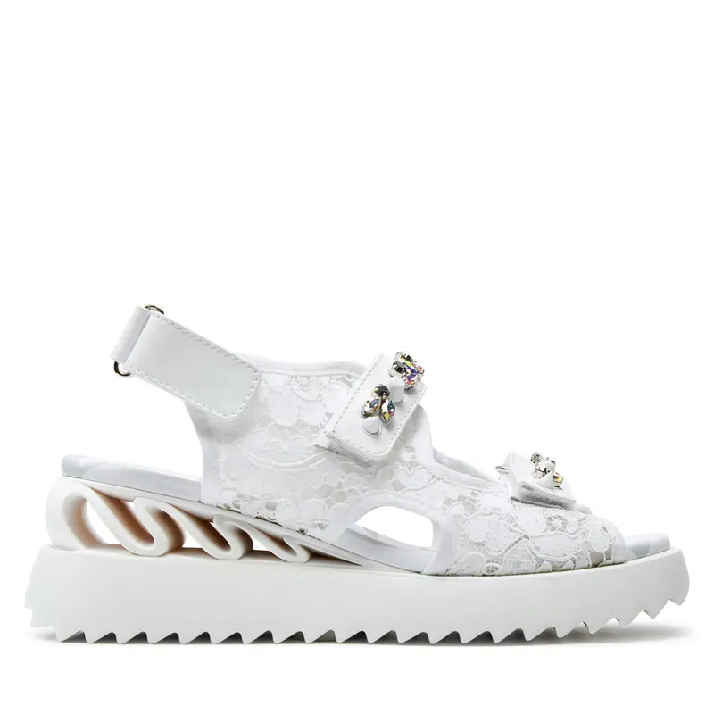 Sandali Le Silla Yui 6657Q040ZGPPLAC Bianco