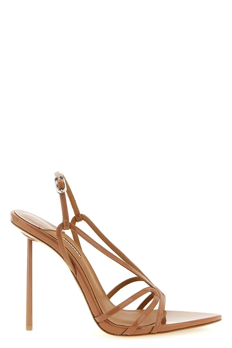 Sandalo Eugenie Marrone